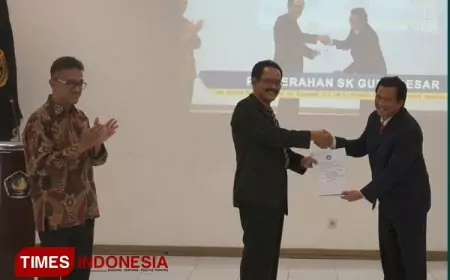 Dosen ITNY Supandi Sandang Gelar Guru Besar Ilmu Teknik Geologi