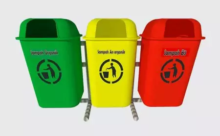 DLH Banyuwangi Dapat Bantuan 1000 Drum Sampah dari PT BSI