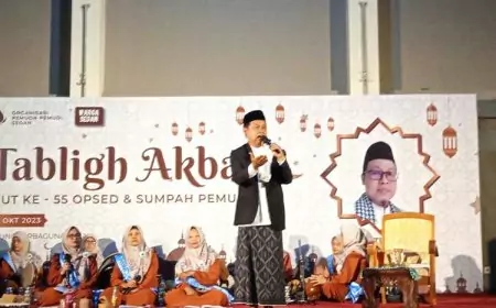 Meriahkan Hari Sumpah Pemuda, Pemuda Sariharjo Sleman Gelar Tabligh Akbar