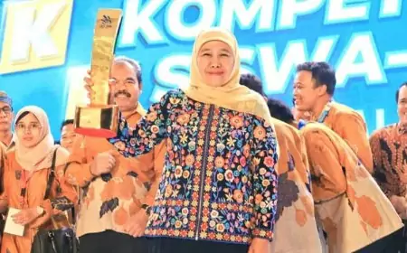 Jatim Juara Umum LKS SMK Nasional XXXI, Khofifah: Persiapan World Skill Competition 2024 Prancis