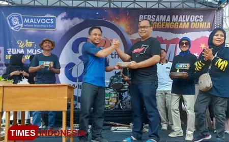 Keseruan Perayaan Milad SMK MUhammadiyah 5 Kepanjen Malang