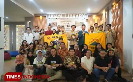 UKM Pecinta Alam Ubaya Luncurkan Dua Buku Bahas Kisah Pendakian MAPAUS-SAR