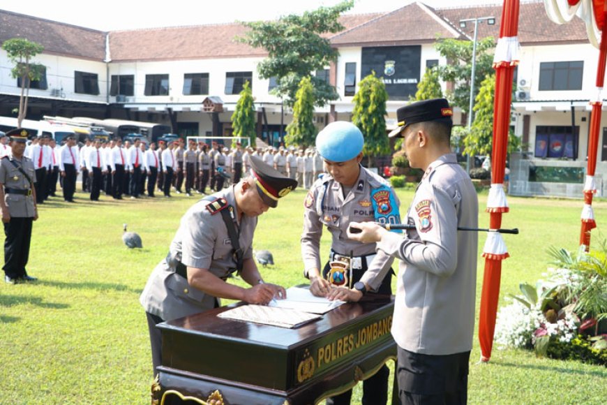 Mutasi di Polres Jombang, Ini Daftar Pejabat yang Dirotasi