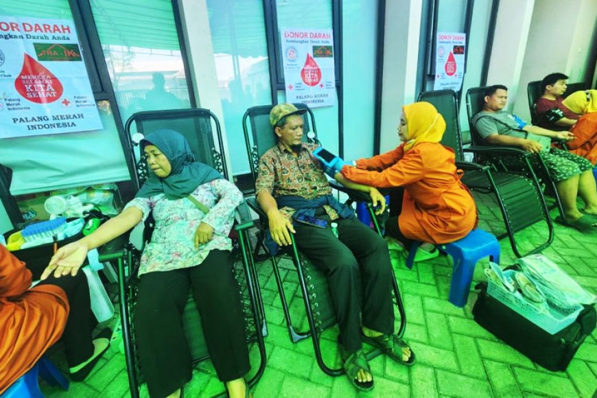 Sejak Dibuka, Donor Darah di Rumah Aspirasi Indah Kurnia Terus Meningkat