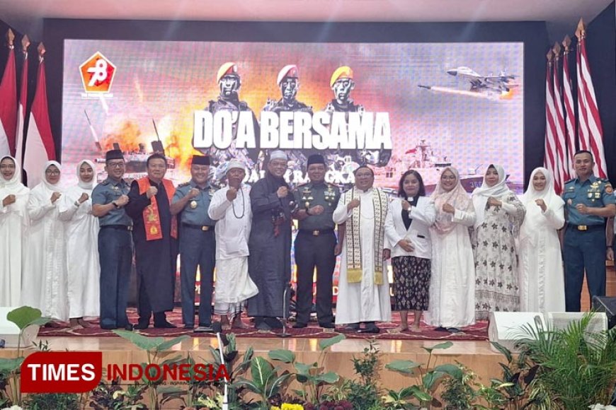 Doa Bersama Lintas Agama TNI dalam Peringatan HUT TNI ke&#45;78: Bersatu Mendoakan Kesuksesan Tugas TNI untuk Indonesia Maju