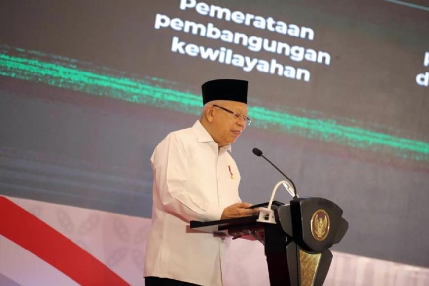 Wapres Ma'ruf Amin Minta Entaskan 25 Kabupaten Tertinggal di 2024