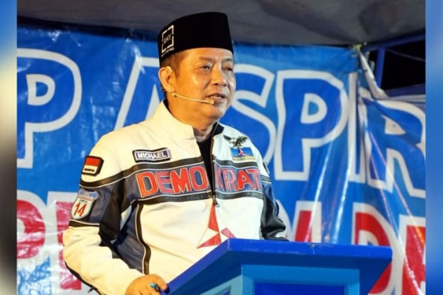 Kades Sukojati Menang Beruntung Dapat Penghargaan dari Ketua Partai Demokrat Banyuwangi