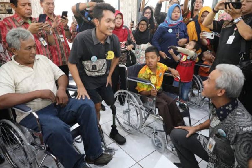 Partai Garuda Minta Ganjar Tidak Manfaatkan Penyandang Disabilitas Untuk Bahan Kampanye