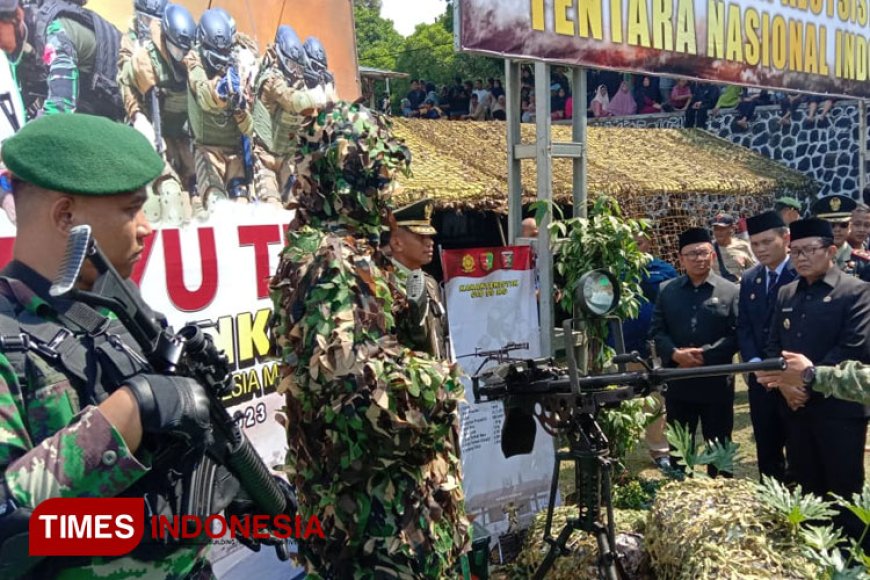 Peringatan HUT ke&#45;78 TNI di Tasikmalaya, Kompak dan Berdaya