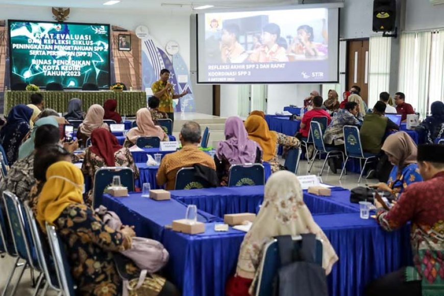 Dinas Pendidikan Kota Kediri Gelar Evaluasi dan Refleksi SPP Untuk Tingkatkan Kualitas Pendidikan