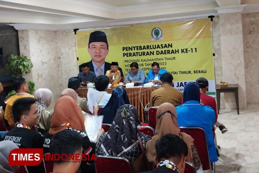 Bangkitkan Semangat Kepemudaan di Kota Bontang, Kaharudin Jafar Gelar Penyebarluasan Perda Kepemudaan