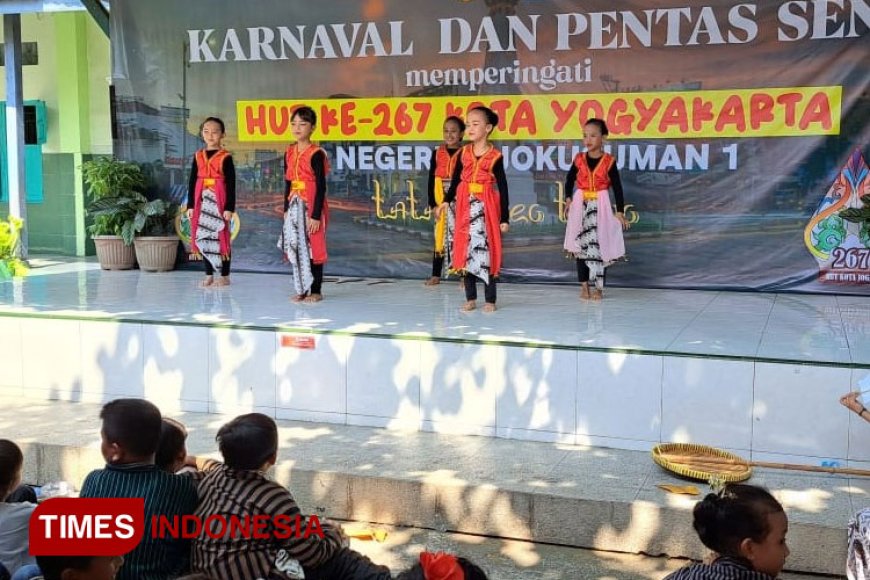 Meriahkan HUT ke&#45;267 Kota Yogyakarta, Pelajar SDN 1 Pujokusuman Gelar Pentas Seni