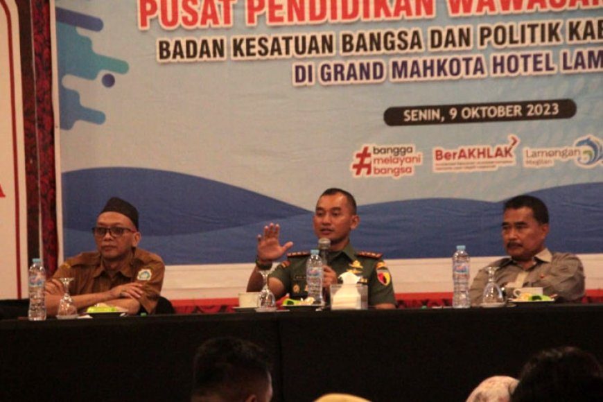 Dandim Lamongan: Pentingnya Menanamkan Rasa Cinta Tanah Air kepada Generasi Muda