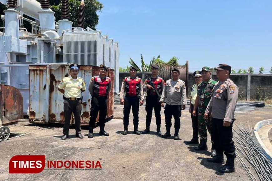 Pastikan Pasokan Listrik KTT AIS di Bali Aman, Polresta Banyuwangi Perketat Pengamanan Gardu Induk