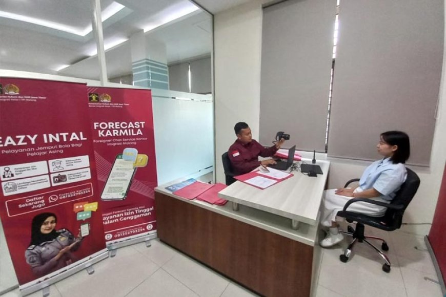 Immigration Corner dan Layanan Eazy Intal Hadir di Universitas Brawijaya