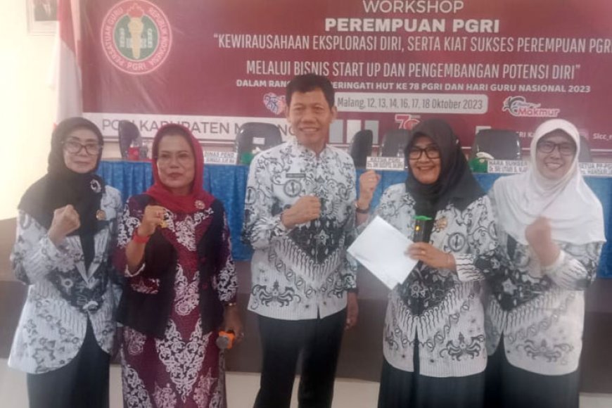 PGRI Kab Malang Gelar Workshop Kewirausahaan: Kiat Sukses dalam Berbisnis