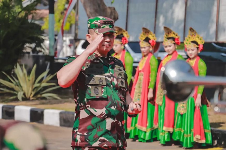 Kunjungan Kerja Danrem 083/Bdj ke Kodim 0824/Jember Perkuat Sinergi TNI dalam Meningkatkan Keamanan Wilayah