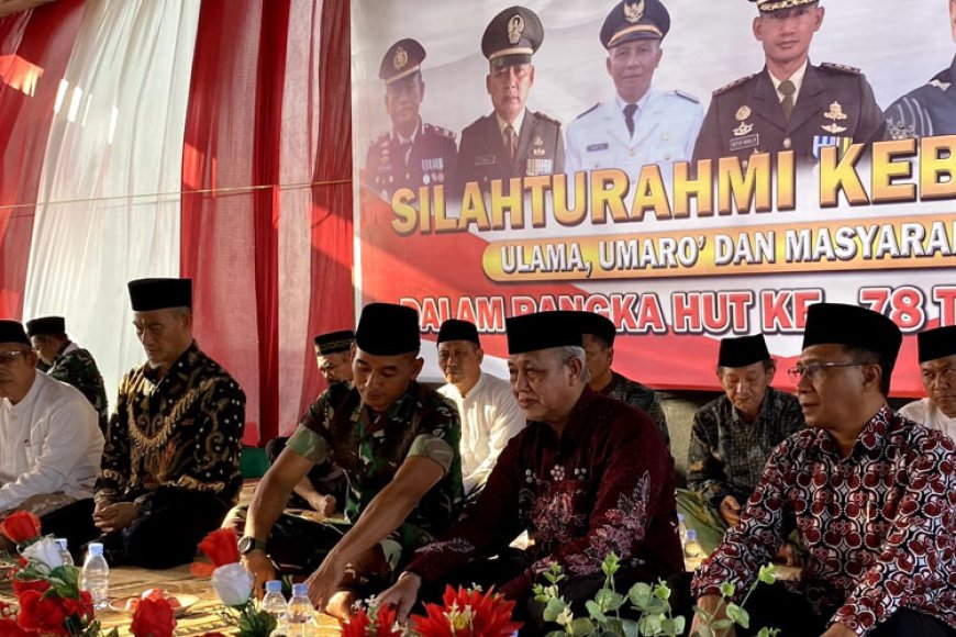 Merajut Harmoni Keberagaman, Dandim Lamongan Gelar Silaturahmi Kebangsaan