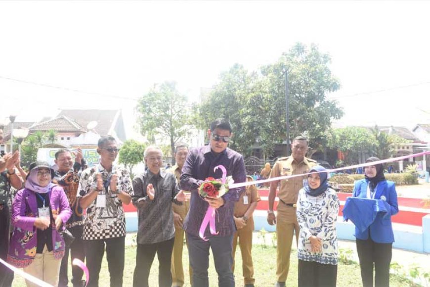 Wali Kota Kediri Melaunching Kampung Keren Wisata Batik Dermo