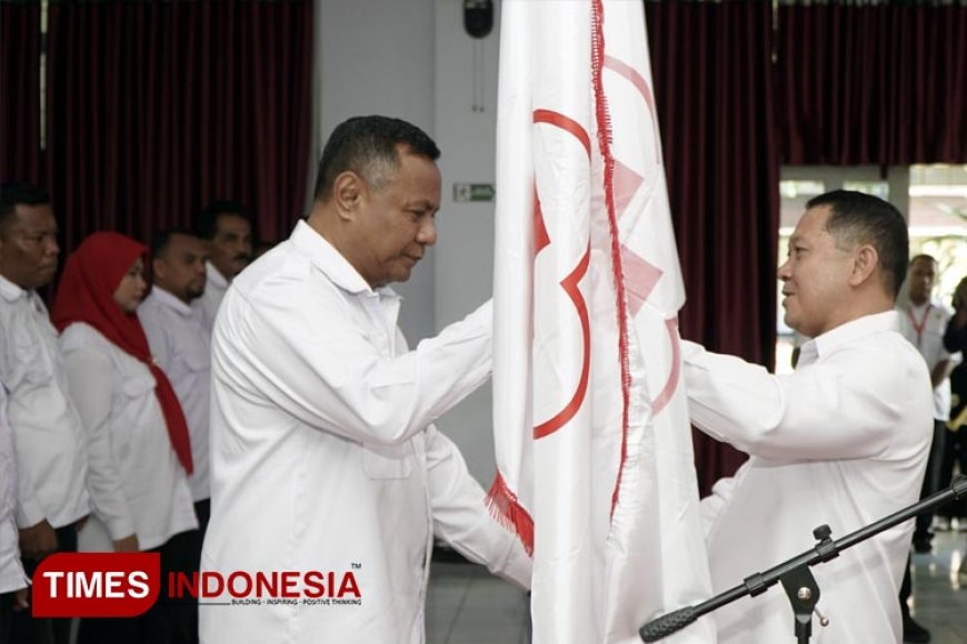 Wawali Muhammad Sinen Kembali Memimpin PMI Tidore Kepulauan