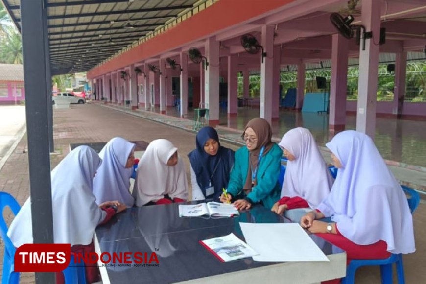 Mahasiswa Pendidikan Metematika Unisma Malang Ciptakan Progam “Math Camp” di Krabi, Thailand