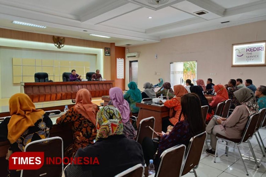 Wujudkan Satu Data Kota Kediri, Diskominfo Gelar Sosialisasi Statistika Seluruh Kelurahan