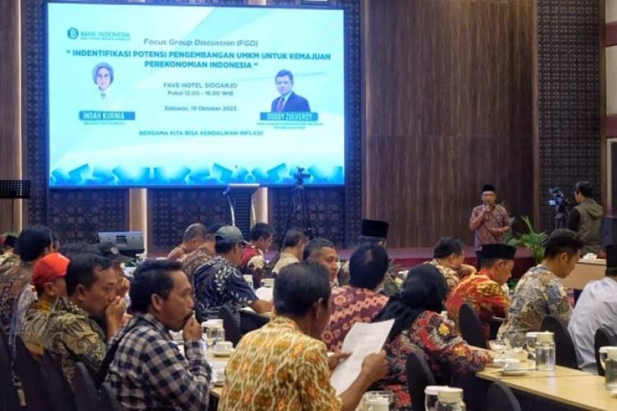 Bersama Bank Indonesia Indah Kurnia Ajak Kepala Desa di Sidoarjo Kembangkan Potensi UMKM
