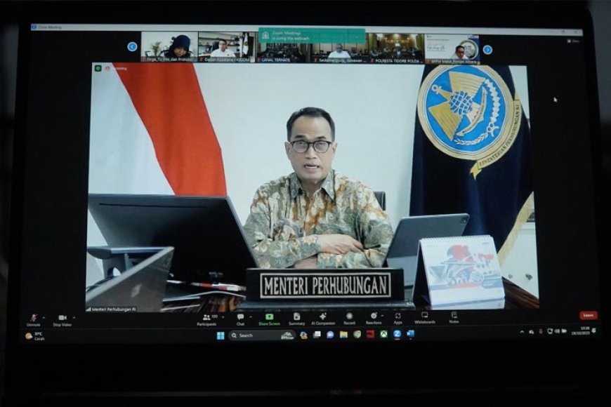 Menhub Minta Pemkot Tidore Melaporkan Persiapan Hari Nusantara 2023