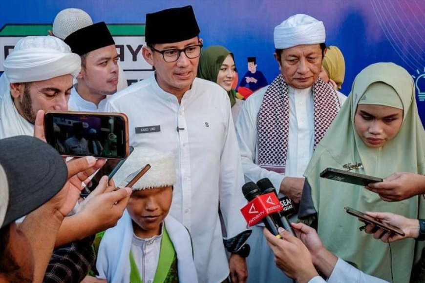 Menparekraf Sandiaga Pacu Kreativitas Santri Lewat Demoday Satri Digitalpreneur