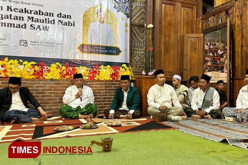 Malam Keakraban dan Peringatan Maulid Nabi Muhammad SAW di Pondok Manbaul Ulum Malang