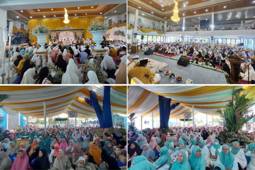 Semarak Maulid Nabi SAW di Ponpes Al&#45;Basyir Bogor dihadiri oleh ribuan Jama’ah dan Qori’ Internasional