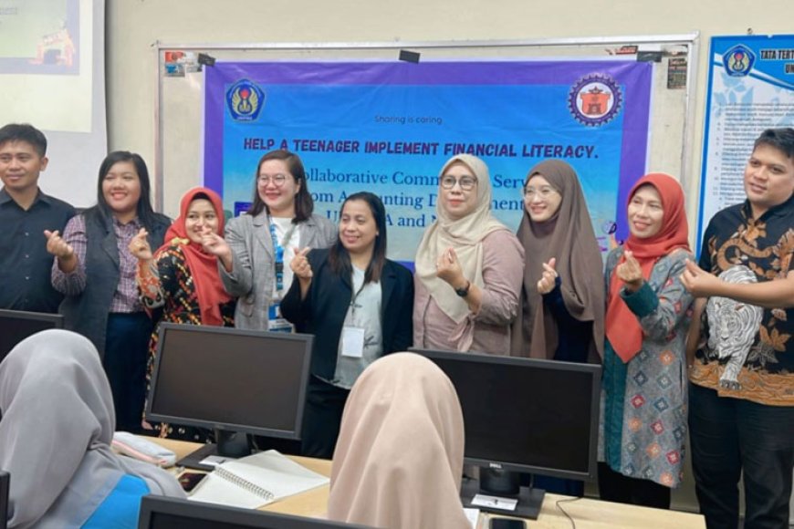 Prodi Akuntansi FEB UNIPMA dan NEUST Filipina Kolaborasi Pengabdian Financial Literacy For Teenagers