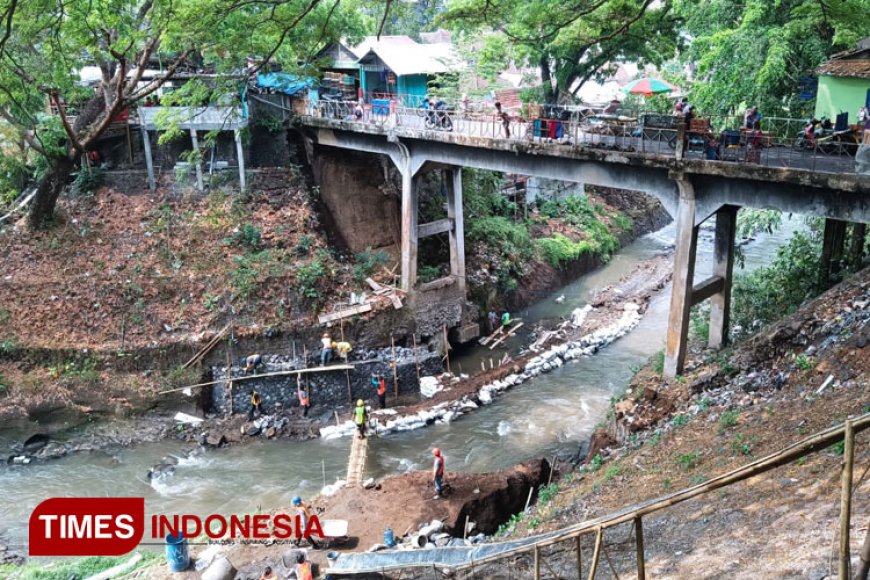 Dua Jembatan di Kota Malang Mulai Diperbaiki, Selesai Desember 2023
