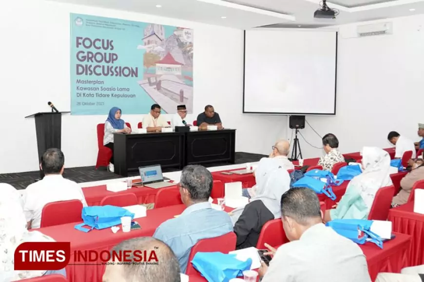 Sekda Tidore Buka FGD Kawasan Soasio Lama