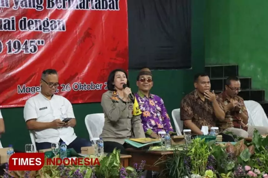 Wujudkan Pemilu 2024 Aman Damai, Kapolres Magelang Kota dan Forkopimda Gelar Dialog