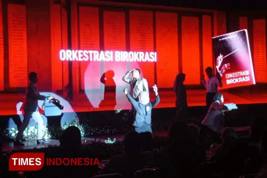 Kabaret 'Orkestrasi Birokrasi' Diadaptasi dari Buku Karya Kepala BKPSDM Majalengka