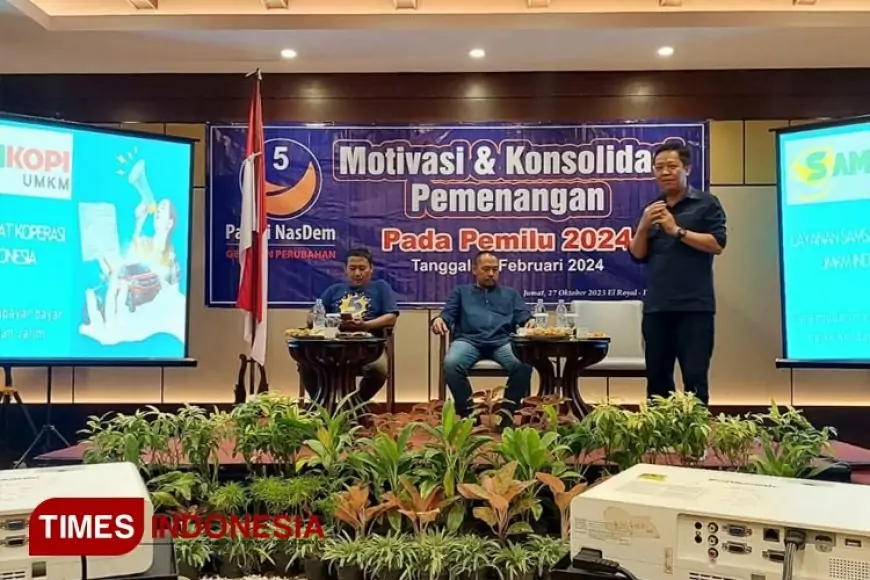 Caleg NasDem Banyuwangi Dibekali Senjata Ampuh Pemenangan Lewat Pemberdayaan UMKM Baru