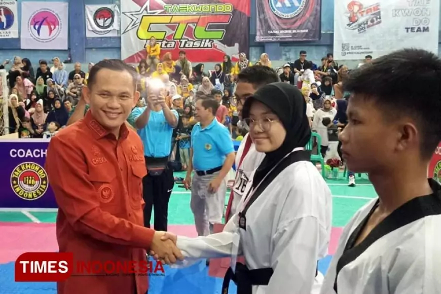 Cetak Rekor, 915 Taekwondoin Ikuti Tasik Open 6 Piala Wali Kota Tasikmalaya