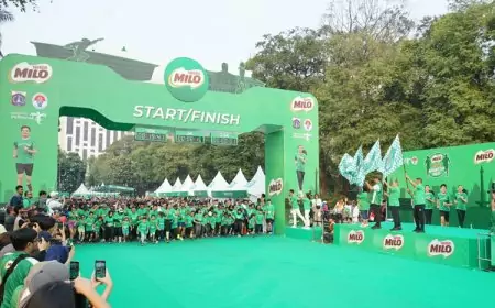 13.000 Peserta Ramaikan MILO ACTIV Indonesia Race 2023 Jakarta Series
