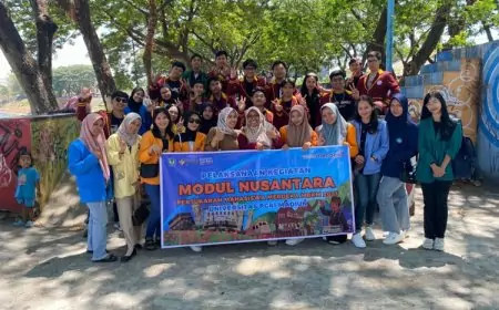 Peserta PMM 3 2023 di UNIPMA Ikuti Modul Refleksi di Taman Bantaran Kota Madiun