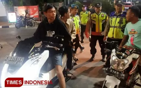 Tumpas Kejahatan Jalanan, TNI dan Polres Kudus Turun Jalan Patroli Skala Besar