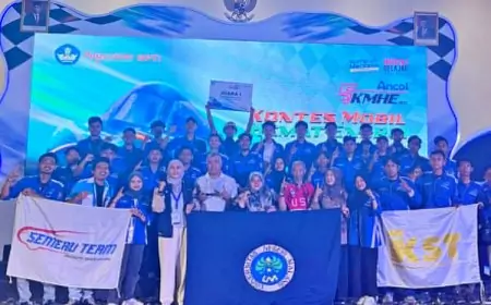 UM Malang Raih Juara I dalam Kontes Mobil Hemat Energi 2023