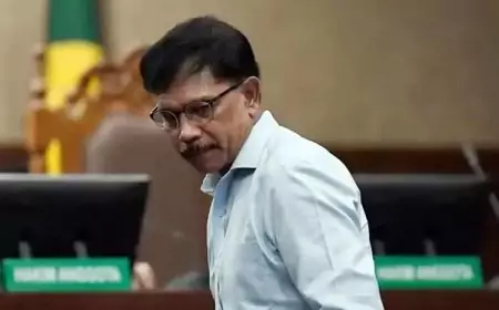 Eks Menkominfo Johnny G. Plate divonis 15 Tahun Penjara, Denda dan Uang Pengganti Rp15,5 Miliar