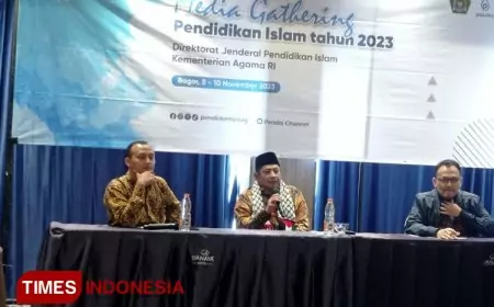 Dirjen Pendidikan Islam Ungkap Pentingnya Peran Media Sebagai Penyebar Informasi dan Capaian
