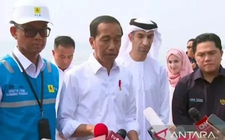 Presiden Jokowi Resmikan PLTS Terapung Cirata, Terbesar Ketiga di Asia Tenggara