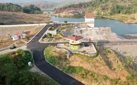 Bendungan Cipanas Meningkatkan Irigasi Pertanian di Jawa Barat