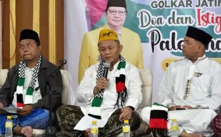 Golkar Jatim Ketuk Pintu Langit, Istighotsah untuk Palestina 