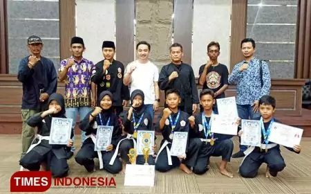 Raih Medali Emas, Irfan Nur Alam Berikan Apresiasi Padepokan Seni Pencak Silat di Majalengka