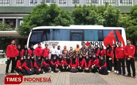 Peringati Hari Pahlawan, KSR-PMI Unit Unisma Gelar Donor Darah Bersama UDD PMI Kota Malang