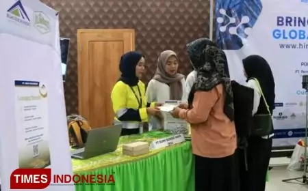Job Fair 2023 SMK Models, Stan PT Bumi Suksesindo Jadi Primadona